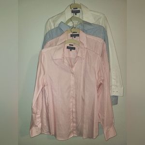 Jones New York signature button-down shirts - lot of 4 together. Size Medium